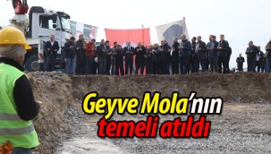 Geyve Mola'nın temeli atıldı