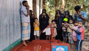 Geyveli öğrenciler su kuyusu açtırdı