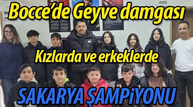 Sakarya Şampiyonu oldular