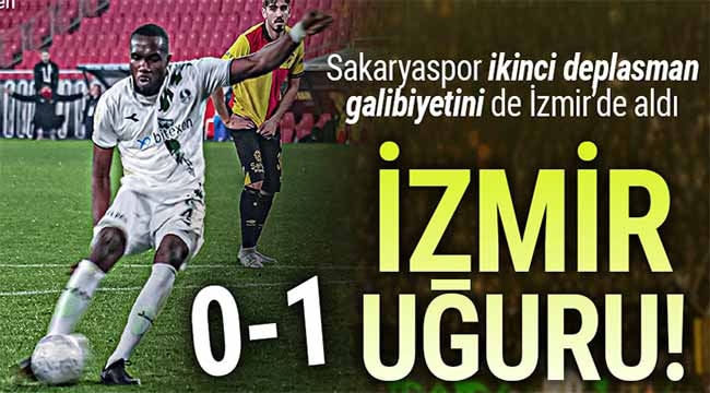 Sakaryaspor, İzmir'de yine galip: 0-1