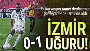 Sakaryaspor, İzmir'de yine galip: 0-1