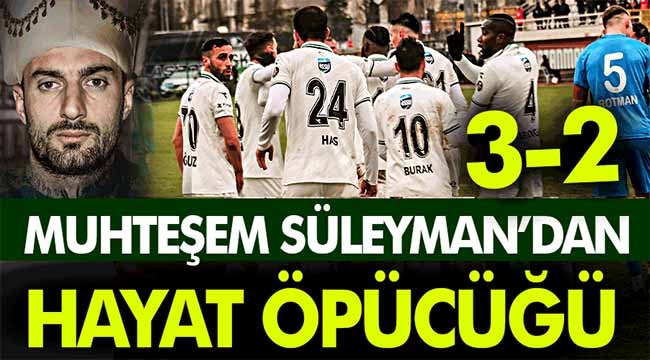 Sakaryaspor son dakikada galip