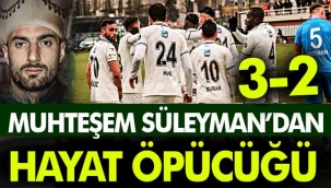 Sakaryaspor son dakikada galip