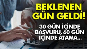 Sözleşmelilere kadro ataması Resmi Gazete'de