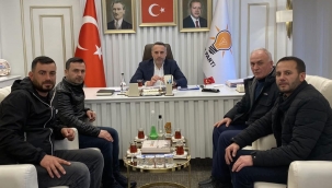 Tever'den Geyveli muhtarlara doğalgaz ve internet sözü