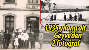 1935 yılına ait Geyve'den 2 fotoğraf