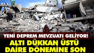 Altı dükkan, üstü daire dönemine son