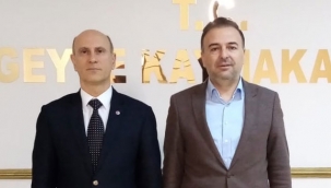 Başhekim Songür'den veda ziyareti