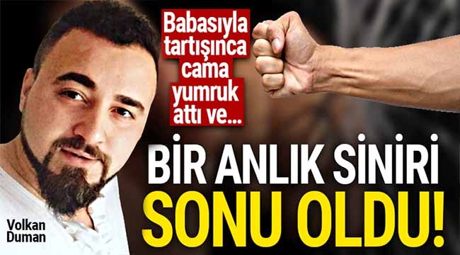 Bir anlık öfke sonu oldu! 