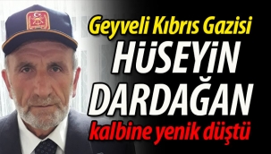 Geyveli Kıbrıs Gazisi kalbine yenik düştü