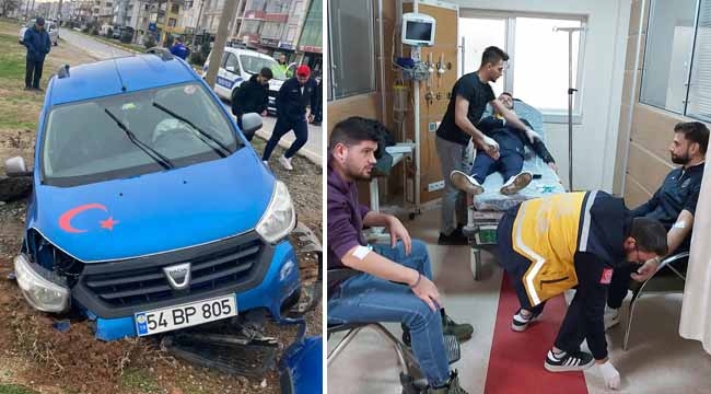 Geyvespor'un rakibi kaza geçirdi: 6 yaralı