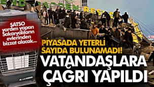 Piyasada yok, vatandaşlara çağrı yapıldı
