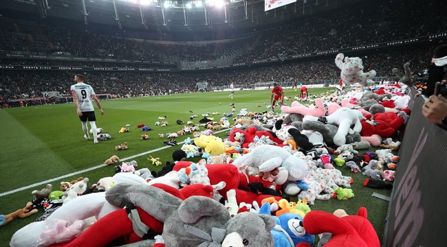 Vodafone Park'ta duygulandıran görüntü