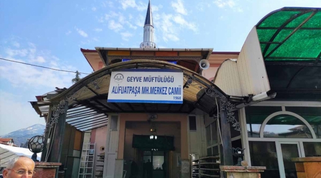 Alifuatpaşa Merkez Camii'ne şadırvan ve tuvalet yapılacak