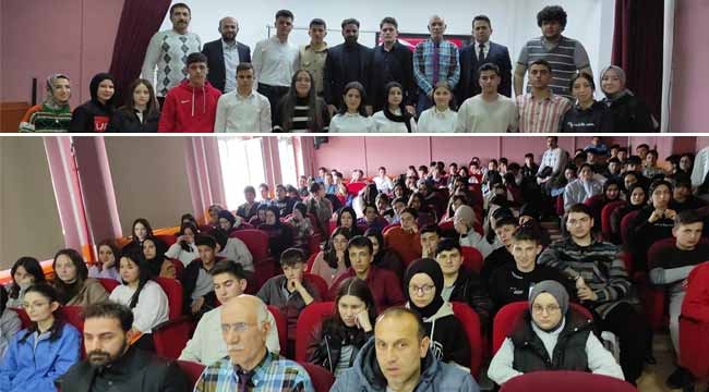 Geyve Anadolu Lisesi'nde İstiklal Marşı'nın kabul edilişi kutlandı