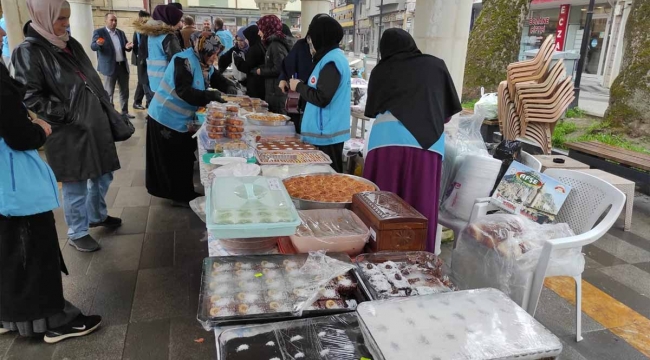 Geyve Müftülüğü'nden depremzedeler için kermes