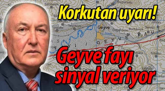 Korkutan uyarı.. Geyve fayı sinyal veriyor!