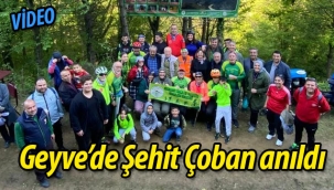 Geyve Boğazı'nda Şehit Çoban anıldı