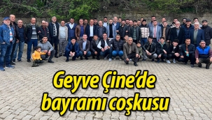 Geyve Çine'de bayramı coşkusu