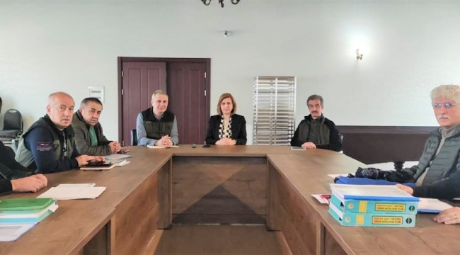 Geyve Orman İşletmesi'nde değerlendirme Toplantısı