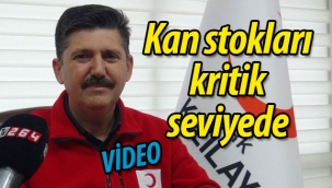 Kan stokları kritik seviyede!