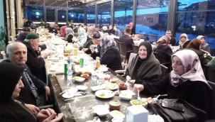 Şehit yakınları ve gaziler iftarda buluştu