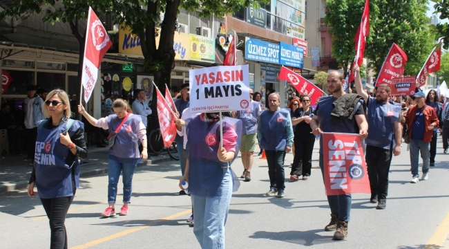 1 Mayıs Sakarya'da kutlandı