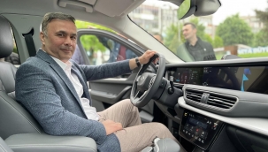 Başkan Atalay TOGG koltuğunda 