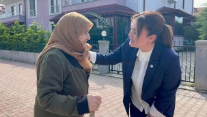 Milletvekili adayı Akçalışkan, gönüllere dokunuyor