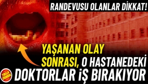 Saldırı sonrası doktorlar o hastanede iş bırakıyor