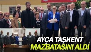 Taşkent mazbatasını aldı