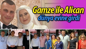 Gamze ile Alican mutluluğa evet dedi
