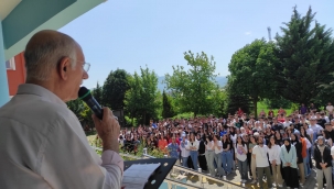 Geyve Anadolu Lisesi'nde karne töreni