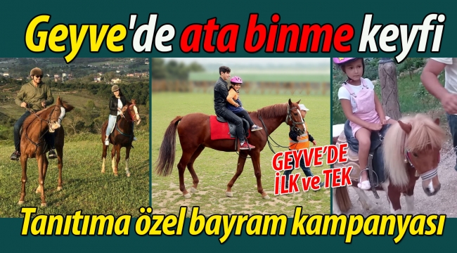 Geyve'de at binmeye davet!