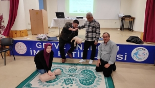 Geyve'de öğretmenlere ilk yardım kursu