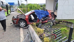 İzmit'te feci kaza: 3 ölü, 3 yaralı