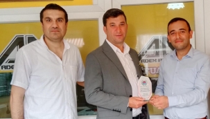 Muhtar Arıcan'a teşekkür