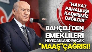 Bahçeli'den emeklileri heyecanlandıracak "maaş"çağrısı!