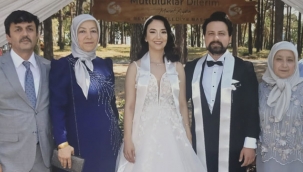 Büşra ve Kudret dünya evine girdi