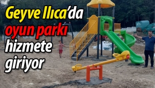 Geyve Ilıca mahallesine çocuk oyun parkı