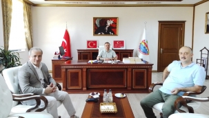 Geyve İş Bankası Müdüründen kaymakam ziyareti