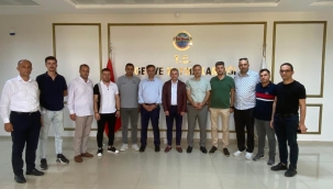 Kaymakam Güven'e ziyaret