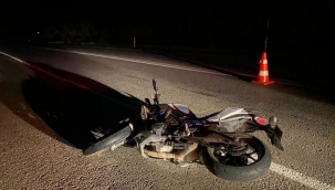 Soğuksu'da motosiklet kazası; 1 yaralı
