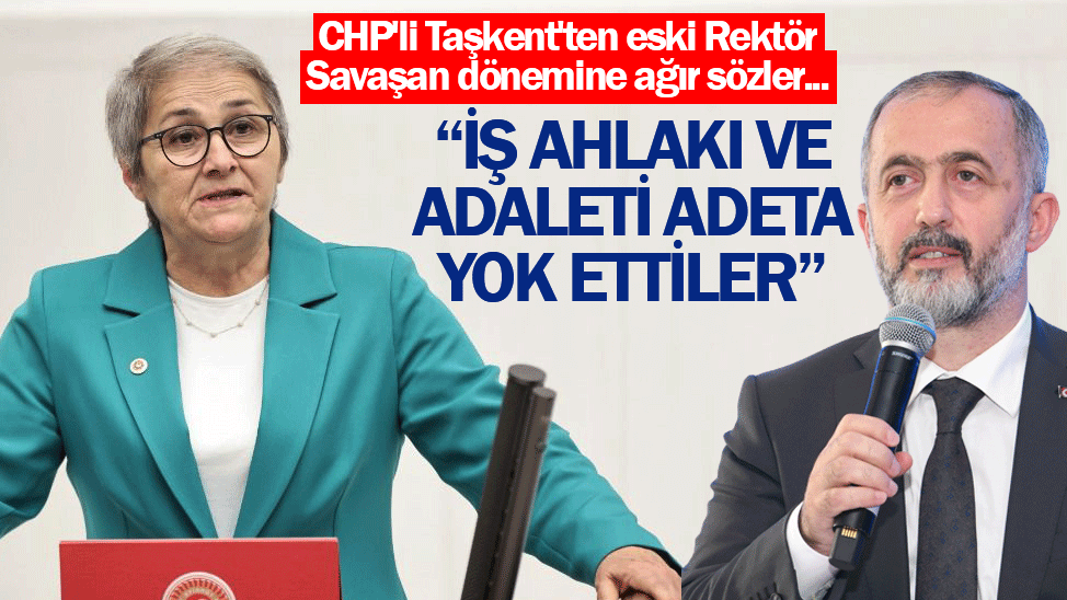 Taşkent'ten eski rektör Savaşan dönemine ağır sözler