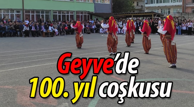 Geyve'de 100. yıl coşkusu