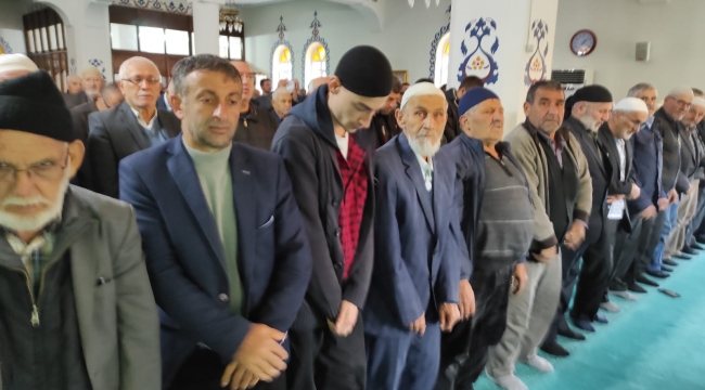 Geyve'de Filistinliler için gıyabi cenaze namazı