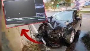 İstanbul'da gizemli kaza, birkaç dakika önce tüm kameralar karardı