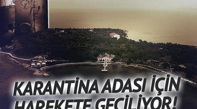 İzmir'deki karantina adası için yeni çalışma