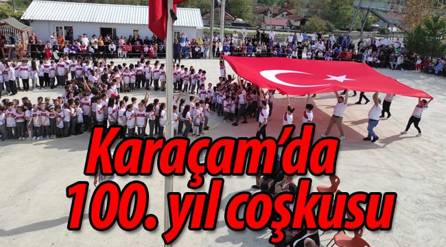 Karaçam'da Cumhuriyetin 100. yıl coşkusu