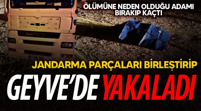 Ölüme neden oldu, Geyve'de yakalandı!